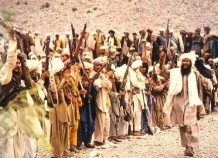 NIFA fighters, Parachinar, on the Afghan border, 1983