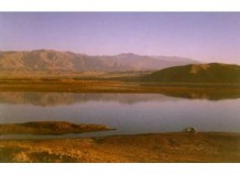 Dam outside Jalalabad in eastern Afghanistan