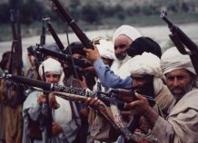 NIFA fighters, Parichinar 1983, on the Pakistan-Afghanistan border