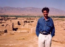 Destroyed Afghan village, 1993