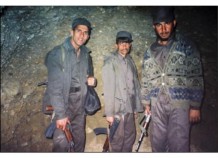 Inside Tora Bora cave 2005